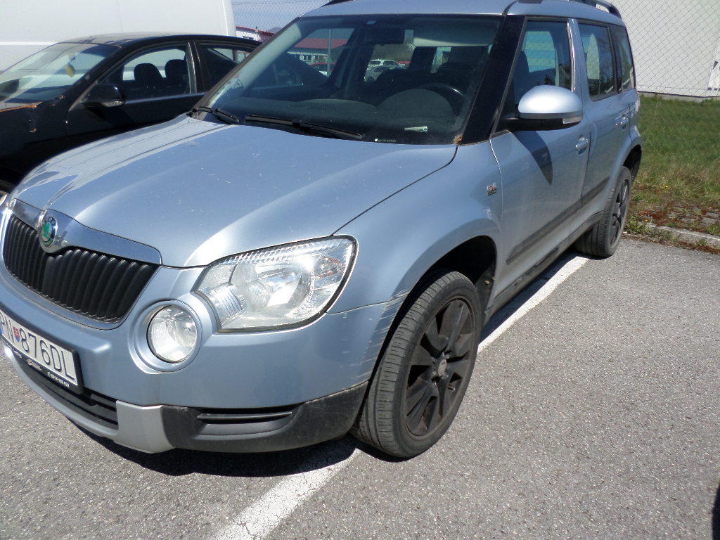 Škoda Yeti 2.0 TDI 140k 4x4 Xtreme DSG - náhľad